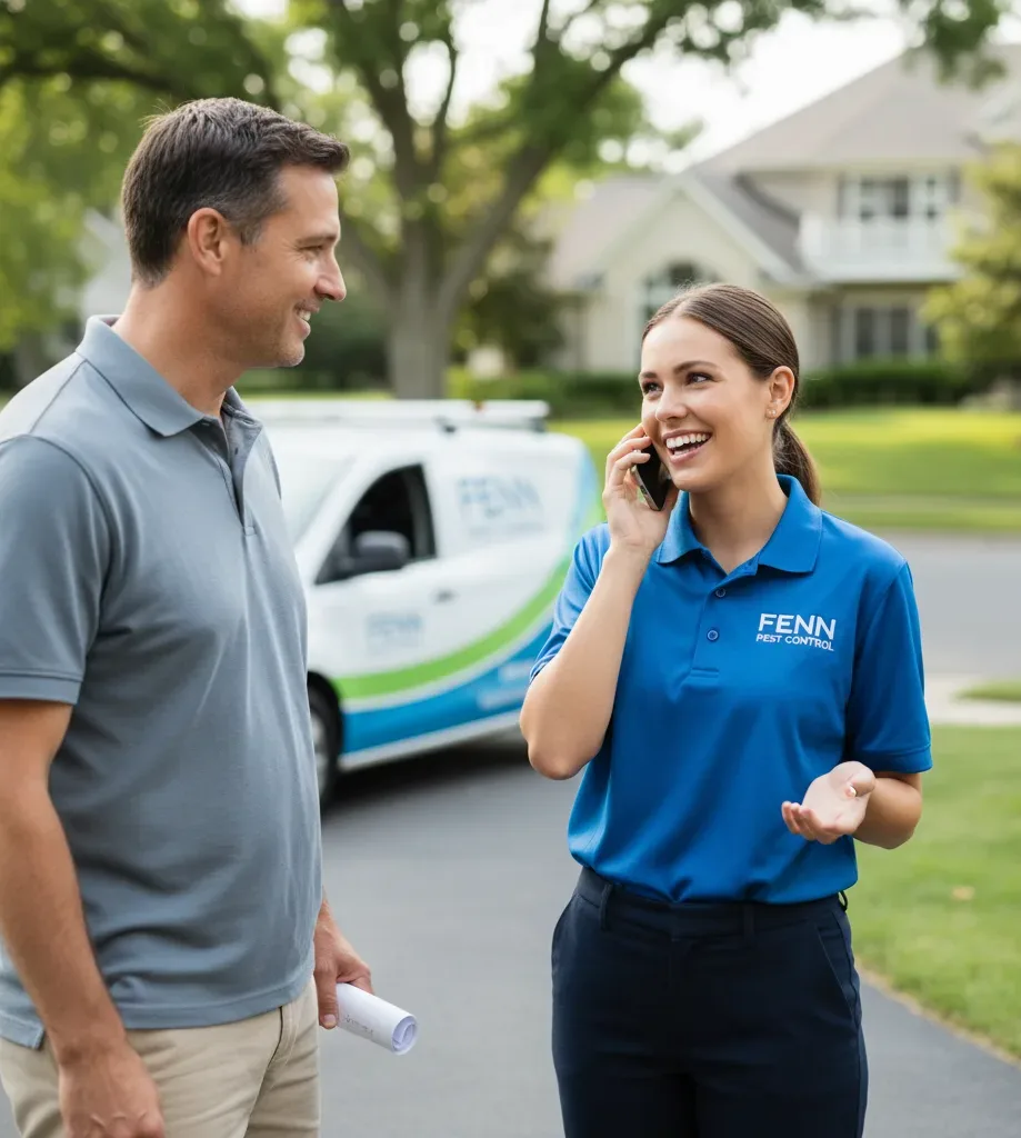 Fenn Pest Control customer support in Darien Center